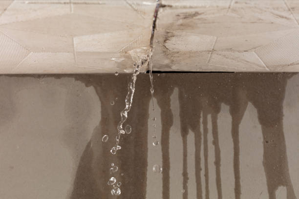 Professional Commercial Water Damage Restoration technician working in East Kingston, NH